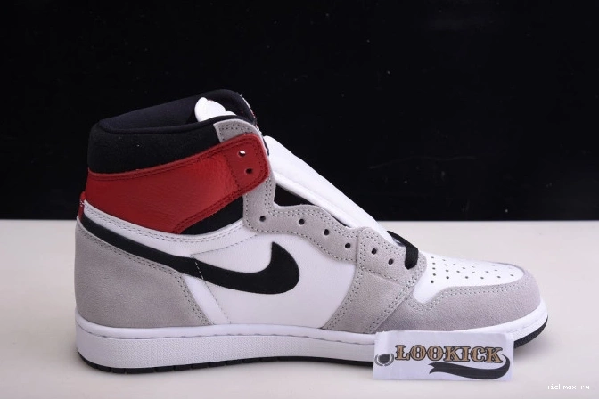 Cheap MAX OG Jordan 1 Smoke Light 555088-126 Grey High Air 0709